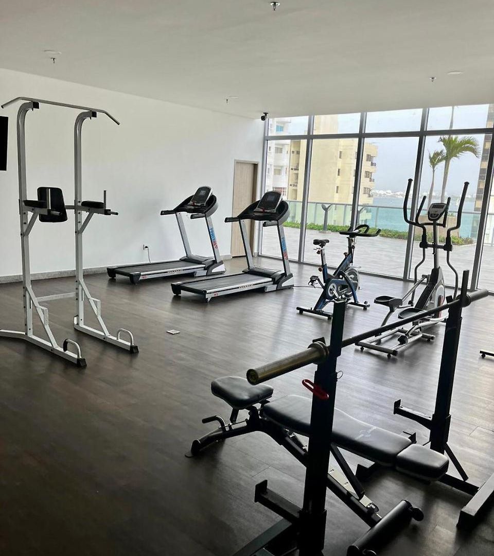 Bocagrande Bay View Gym Jacuzzi Pool Cartagena