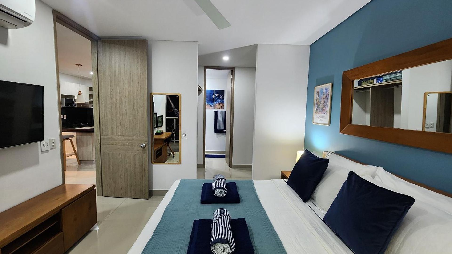 Bocagrande Bay View Gym Jacuzzi Pool Apartamento