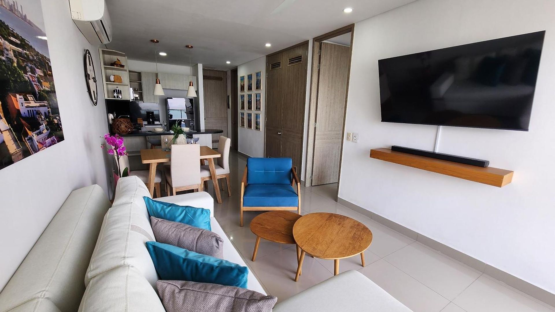 Apartamento Bocagrande Bay View Gym Jacuzzi Pool