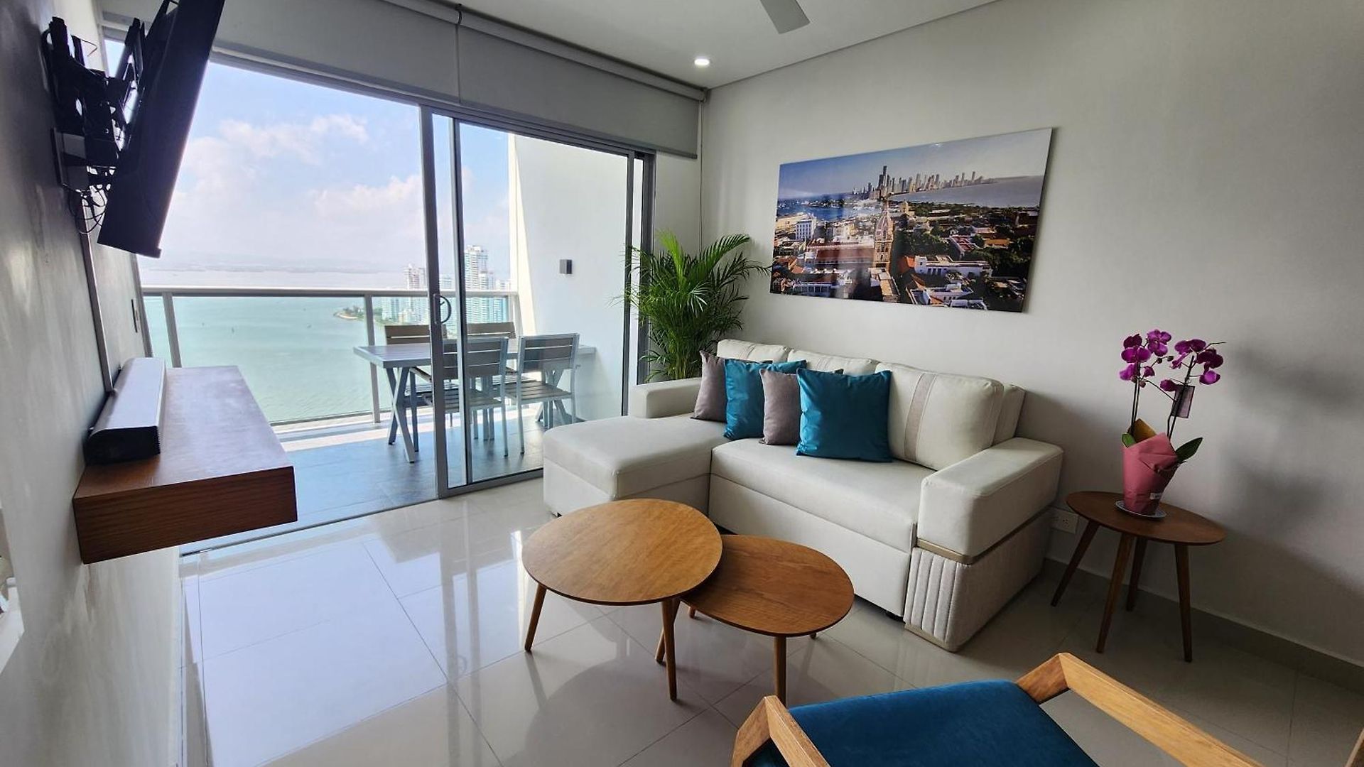 Apartamento Bocagrande Bay View Gym Jacuzzi Pool