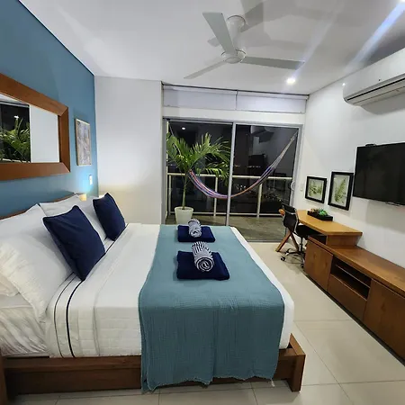 Apartment Bocagrande Bay View Gym Jacuzzi Pool