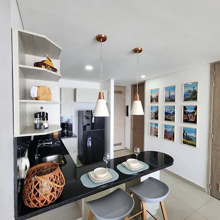 Bocagrande Bay View Gym Jacuzzi Pool Apartment Cartagena