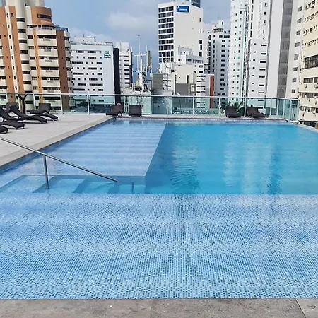 Apartment Bocagrande Bay View Gym Jacuzzi Pool *