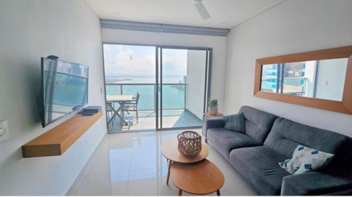 Bocagrande Bay View Gym Jacuzzi Pool Apartamento
