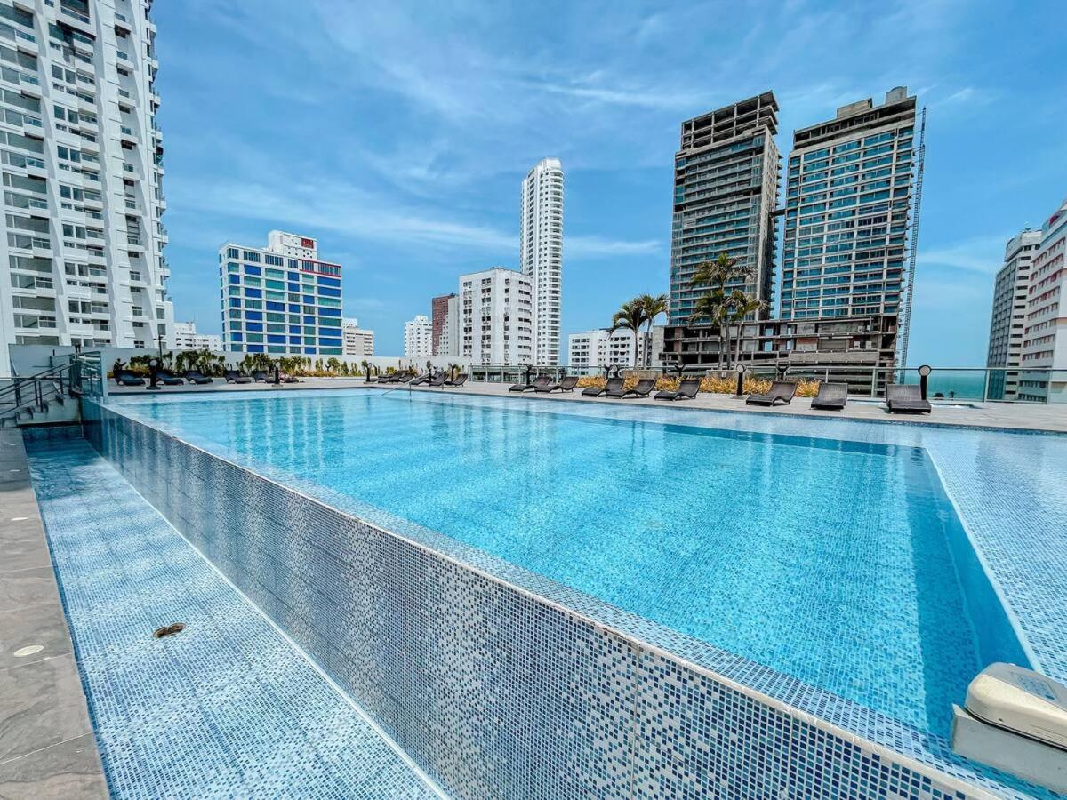 Apartamento Bocagrande Bay View Gym Jacuzzi Pool *